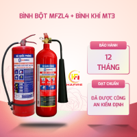 01 bình bột MFZL4 + 01 bình khí MT3