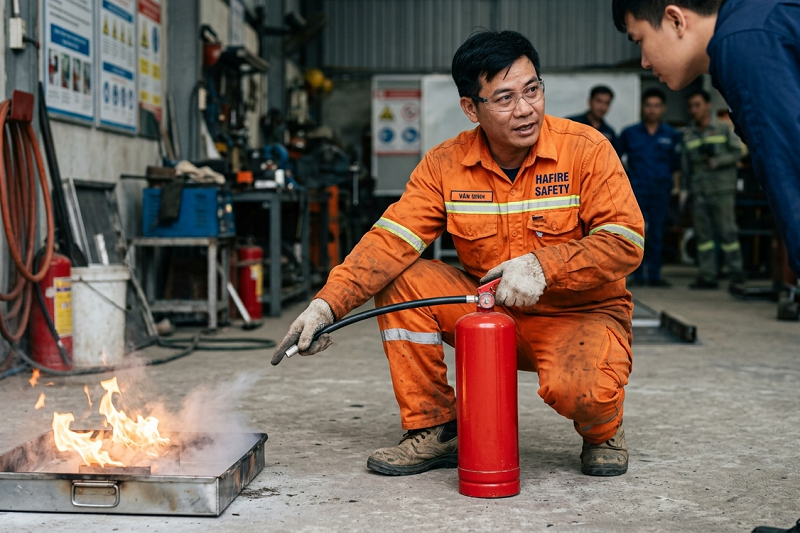Bình chữa cháy có thời hạn sử dụng bao lâu và khi nào cần thay?